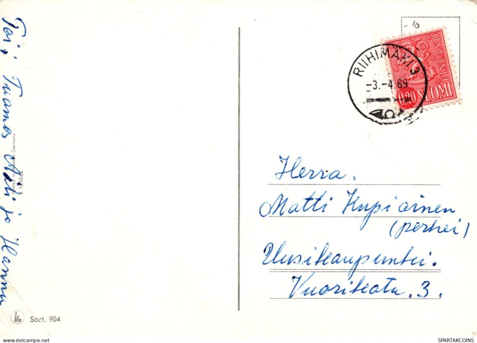 FLORES Vintage Tarjeta Postal CPSM #PAR061.ES - Flores