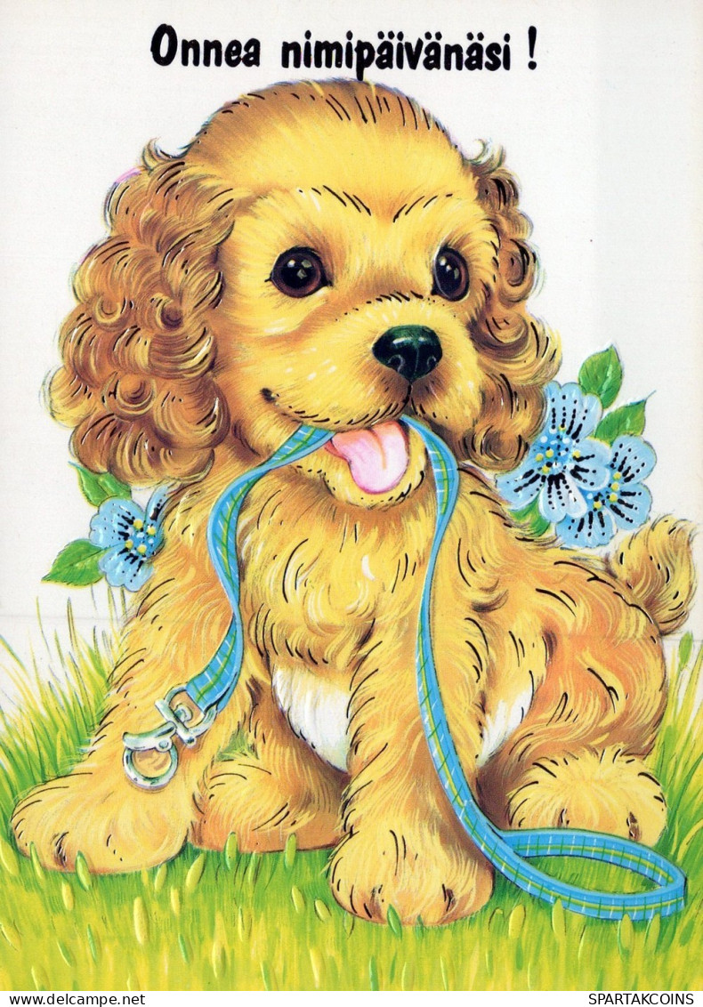 PERRO Animales Vintage Tarjeta Postal CPSM #PAN867.ES - Hunde