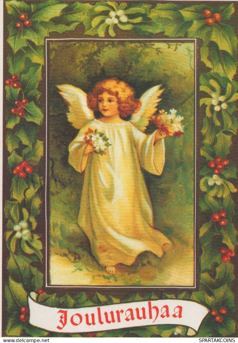 ÁNGEL NAVIDAD Vintage Tarjeta Postal CPSM #PAH244.ES - Engel