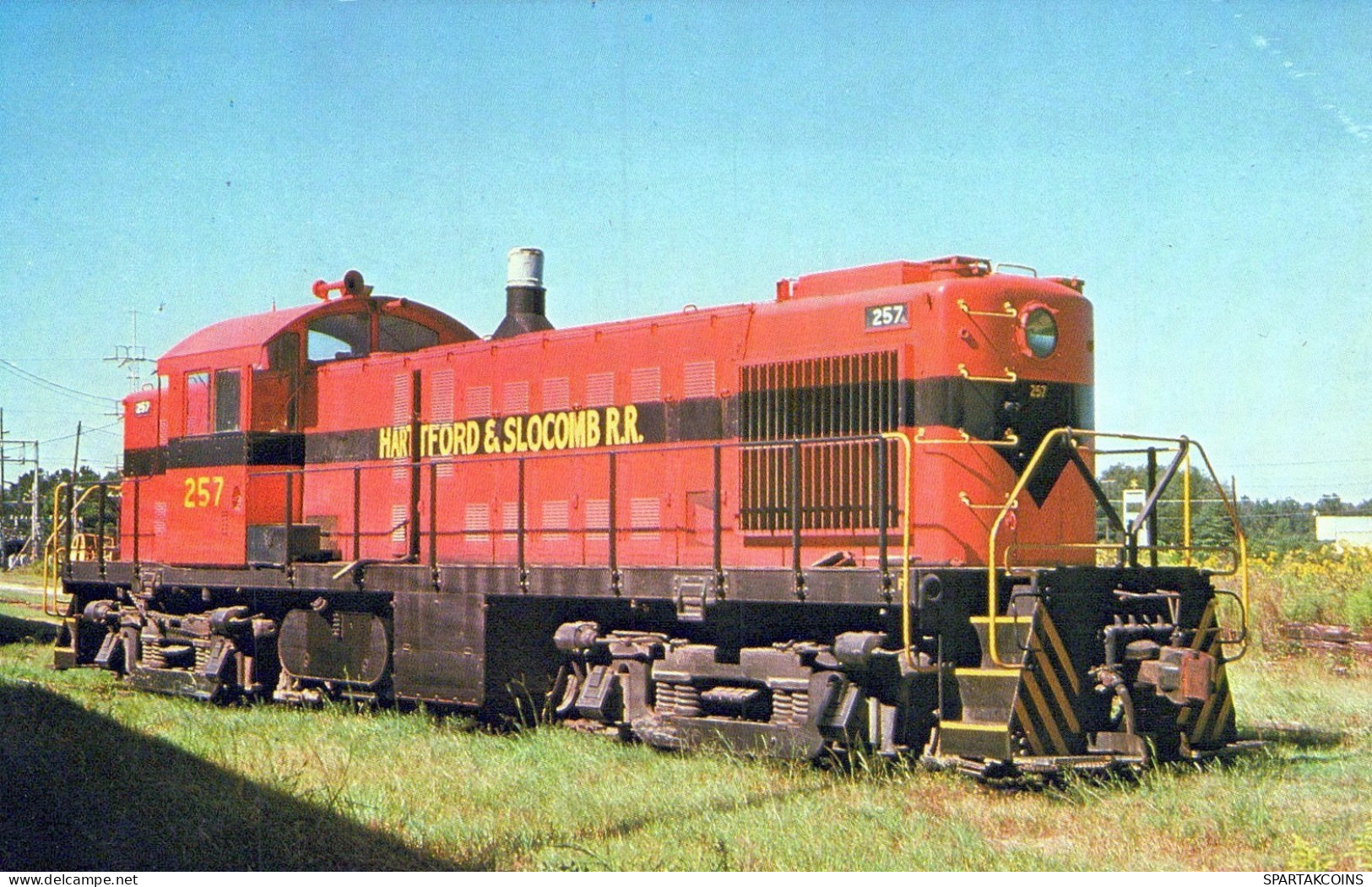 TREN TRANSPORTE Ferroviario Vintage Tarjeta Postal CPSMF #PAA604.ES - Treni