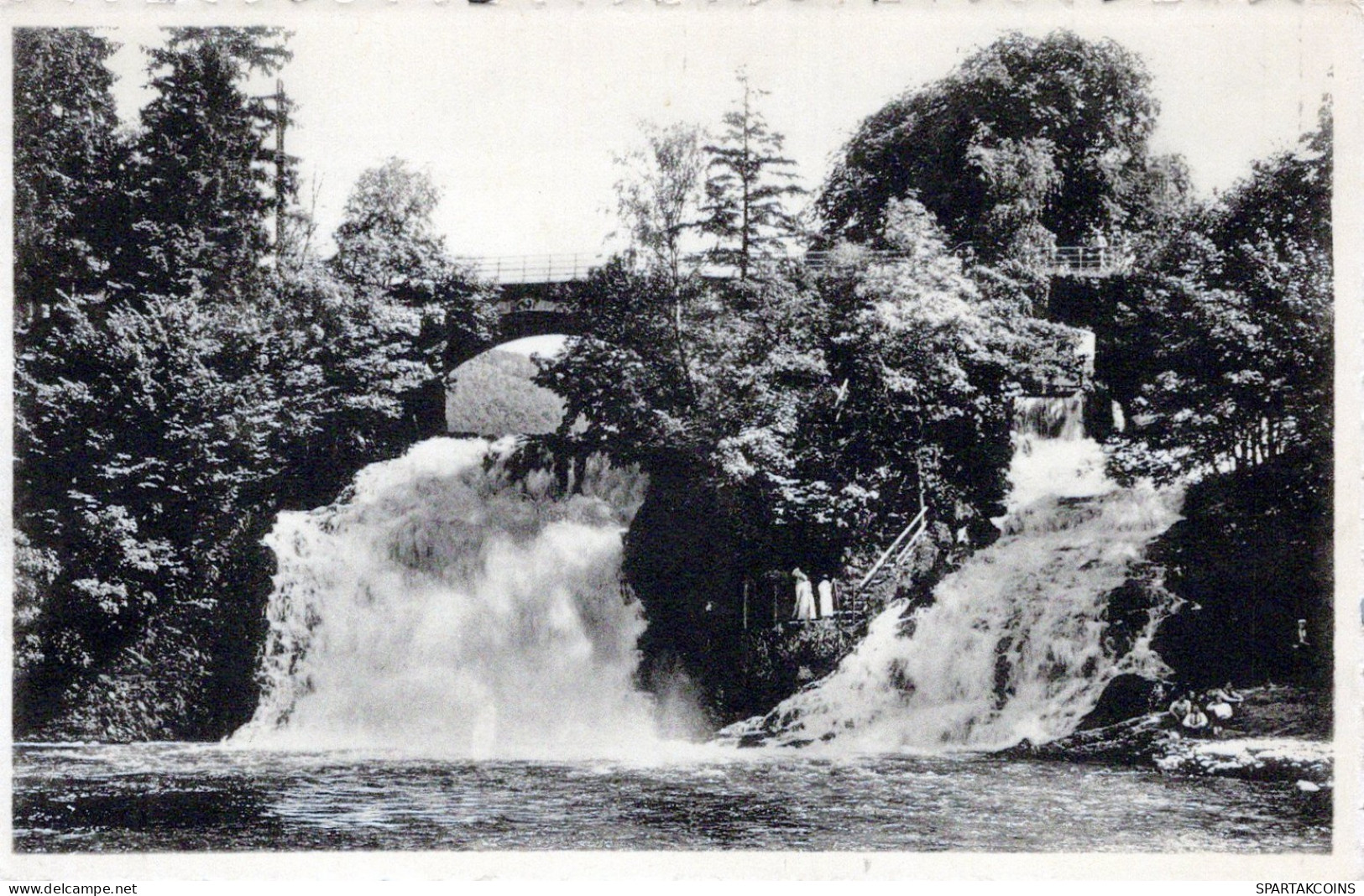 BELGIEN COO WASSERFALL Provinz Lüttich (Liège) Postkarte CPA Unposted #PAD138.DE - Stavelot