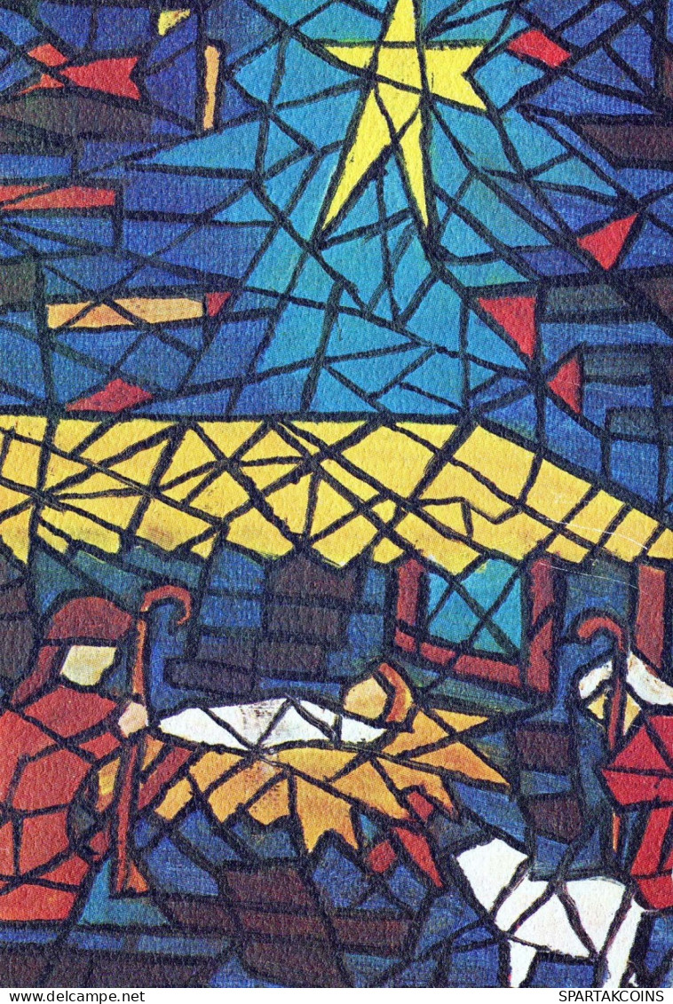 MALEREI SAINTS Christentum Religion Vintage Ansichtskarte Postkarte CPSM #PBQ115.DE - Schilderijen, Gebrandschilderd Glas En Beeldjes