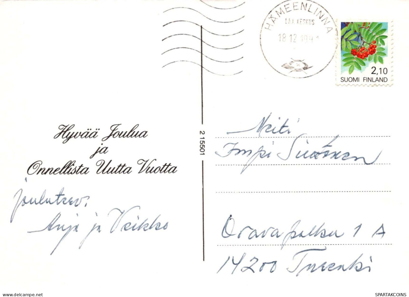 Jungfrau Maria Madonna Jesuskind Weihnachten Religion Vintage Ansichtskarte Postkarte CPSM #PBP667.DE - Maagd Maria En Madonnas