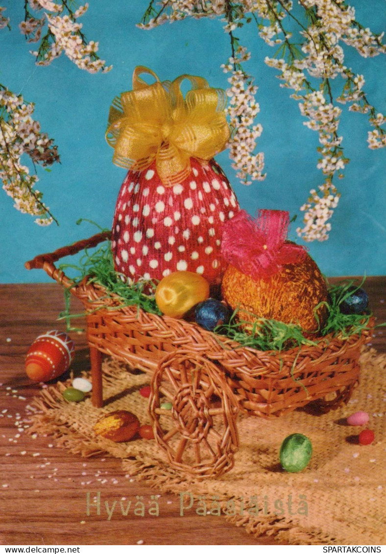 OSTERN EI Vintage Ansichtskarte Postkarte CPSM #PBO155.DE - Pasen