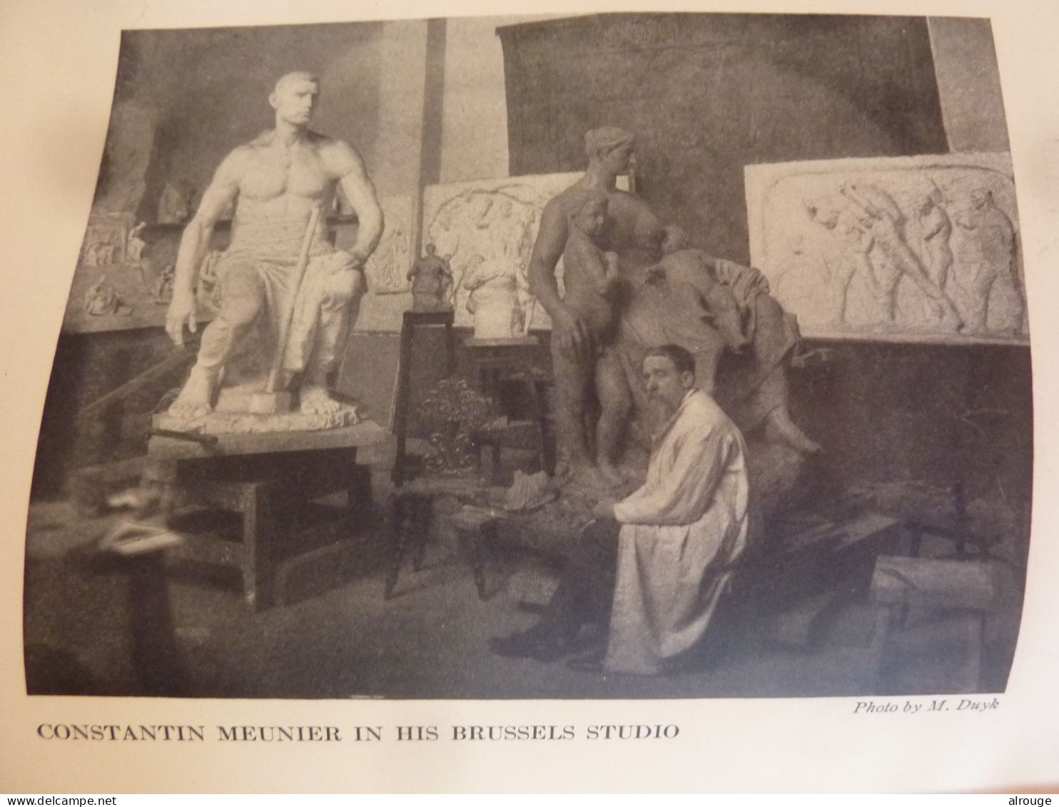 Constantin Meunier 1831-1905 Par Christian Brinton, édité En 1913, Peintre Sculpteur, Illustré - Kunst