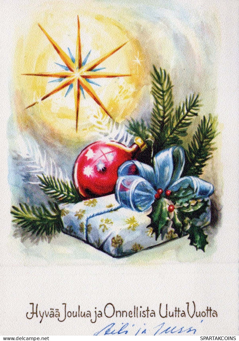 Neujahr Weihnachten Vintage Ansichtskarte Postkarte CPSM #PAT379.DE - Neujahr