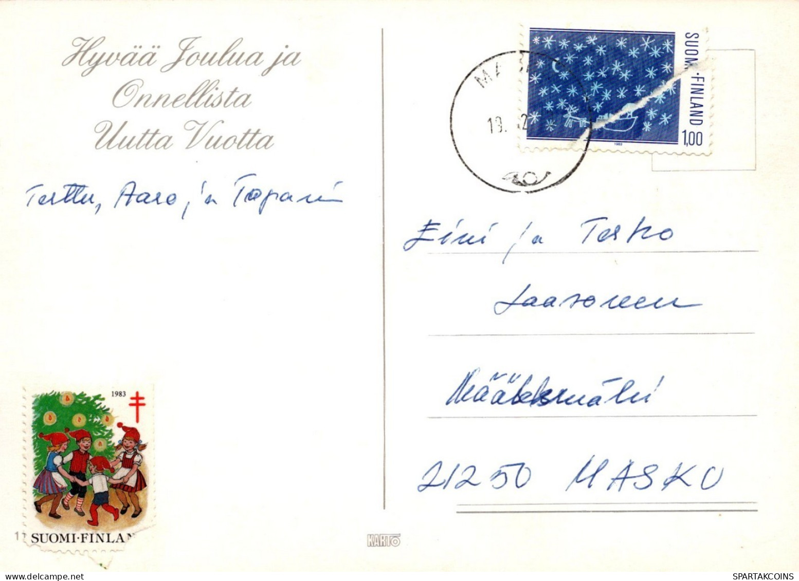 VOGEL Tier Vintage Ansichtskarte Postkarte CPSM #PAN044.DE - Vogels