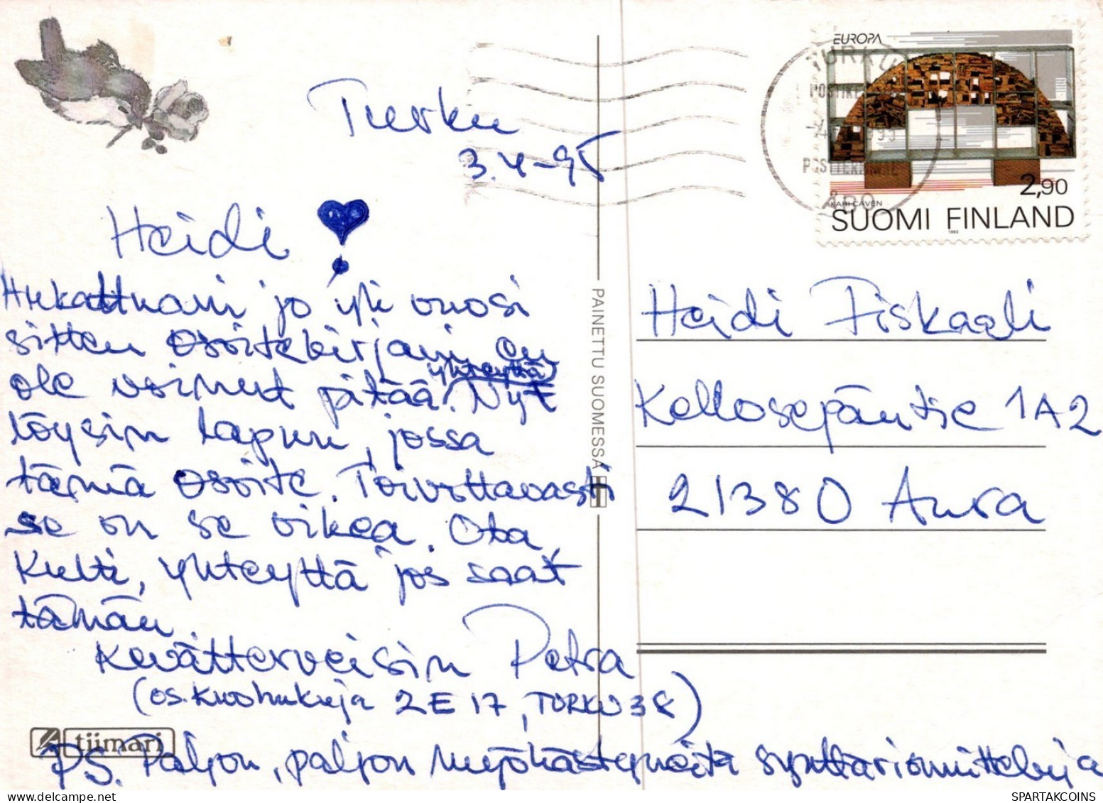 KATZE MIEZEKATZE Tier Vintage Ansichtskarte Postkarte CPSM #PAM352.DE - Chats