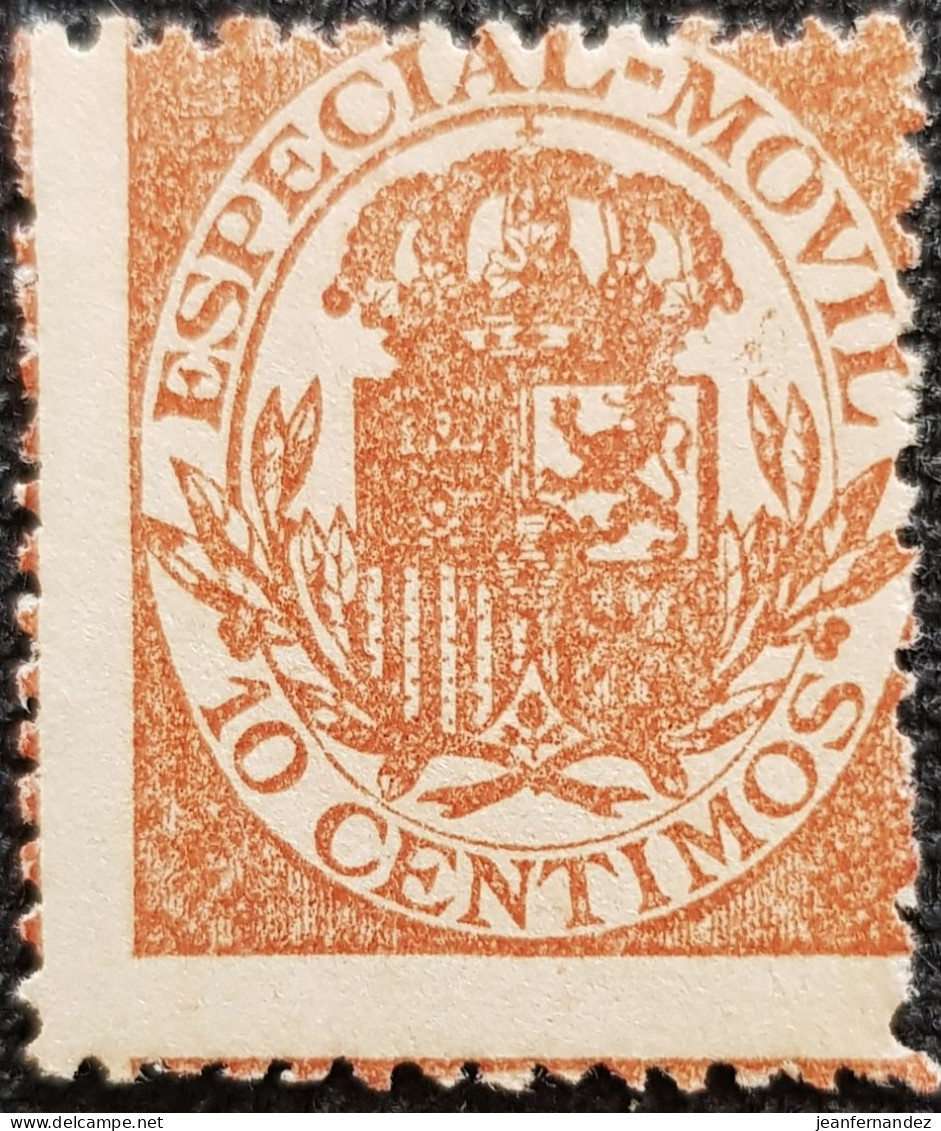 Fiscales  Especial Movil U2 1908  10Cts - Revenue Stamps
