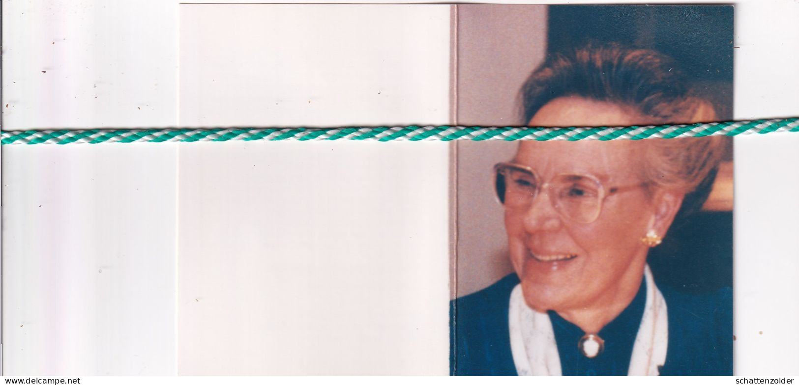Cécile Viaene-Nachtergaele, Gent 1924, 1993. Foto - Obituary Notices