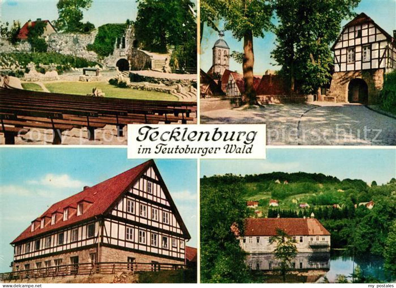 72936281 Tecklenburg Freilichtbuehne Leggetor Jugendherberge Wasserburg Tecklenb - Autres & Non Classés