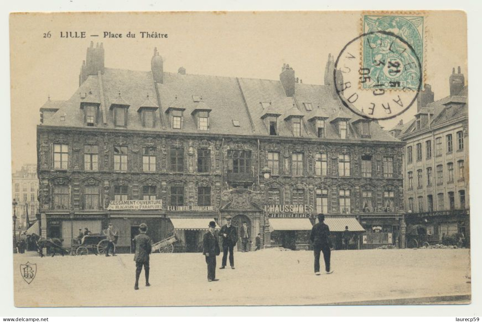 LILLE - Place Du Théâtre-  - Animée - Lille