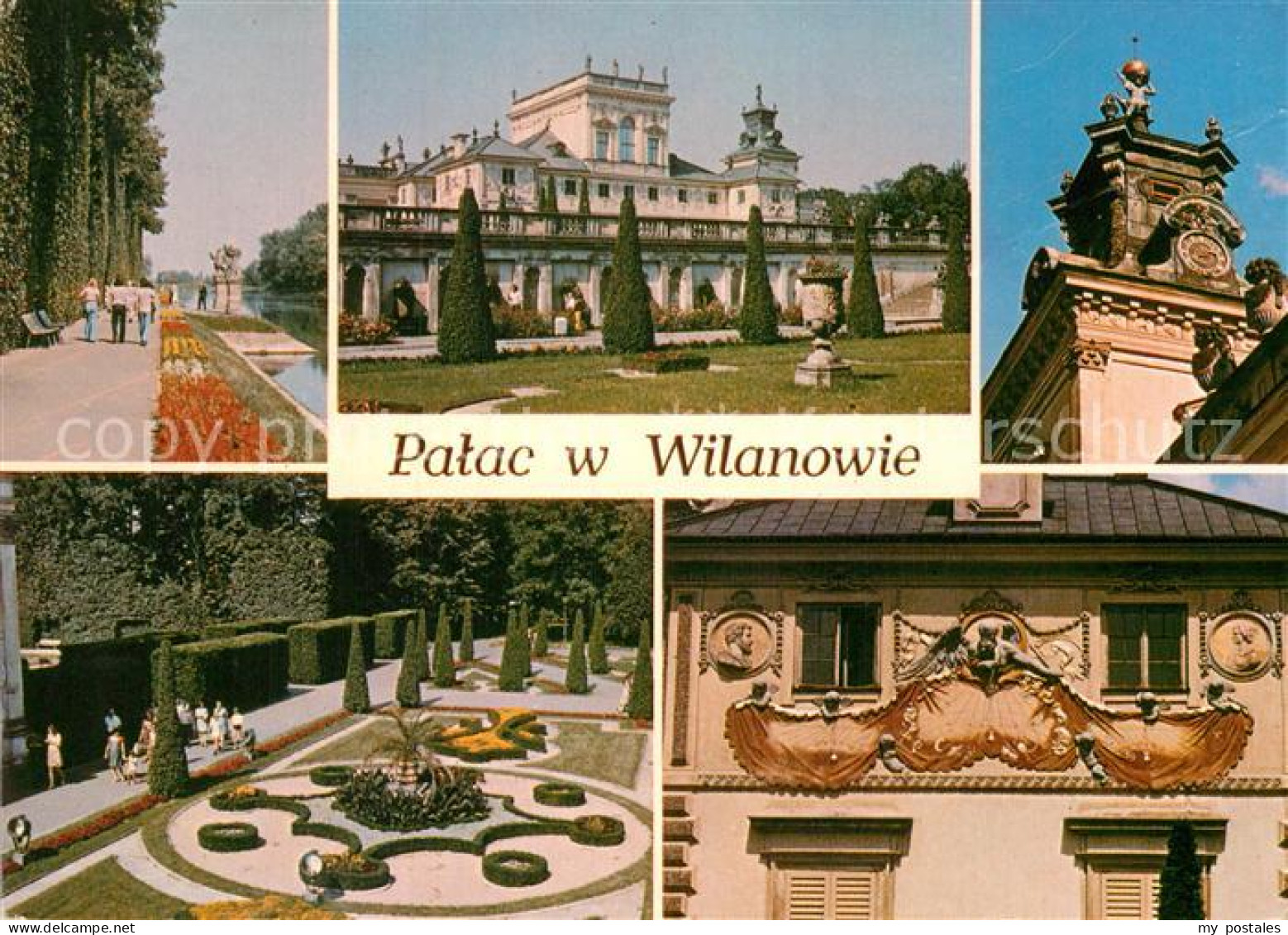 72936274 Warszawa Palac W Wilanowie Details  - Pologne