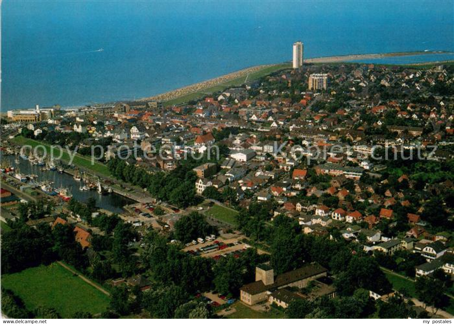 72935730 Buesum Nordseebad Fliegeraufnahme Buesum - Büsum