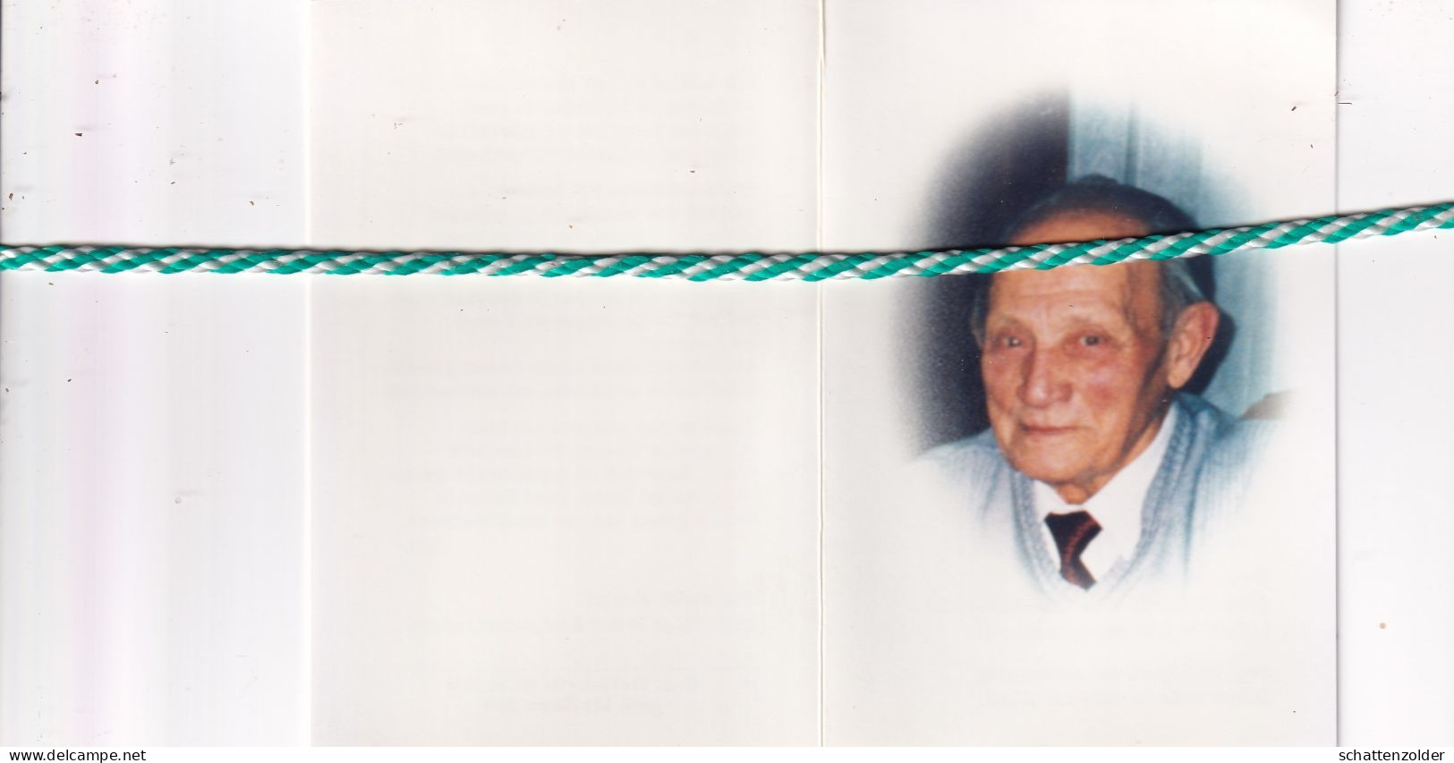 Frederik Oscar Christiaens-Van Doorsselaer, Zele 1912, Dendermonde 1997. Foto - Obituary Notices