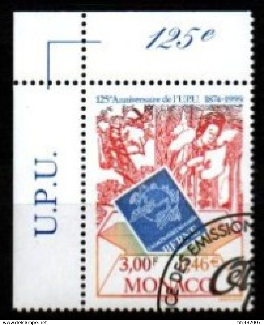 MONACO   -  1999 .  Y&T N° 2216 Oblitéré.   U.P.U. - Usati
