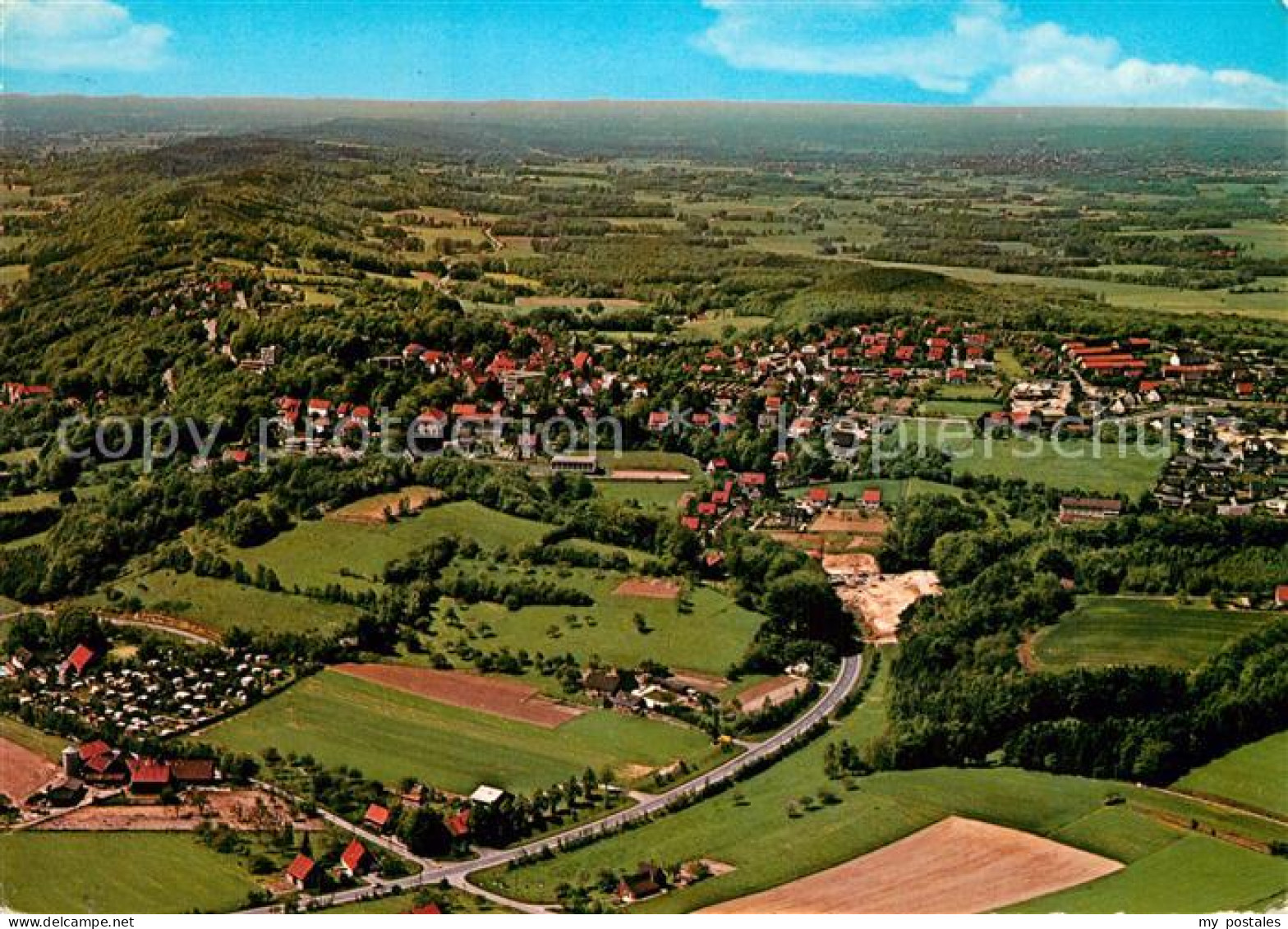 72935706 Tecklenburg Fliegeraufnahme Tecklenburg - Autres & Non Classés