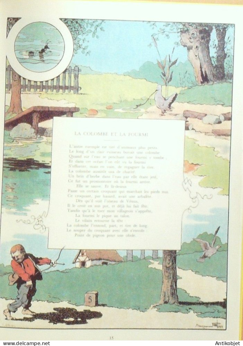 Rabier Benjamin Fables De La Fontaine édition Garnier 1994 - Andere & Zonder Classificatie