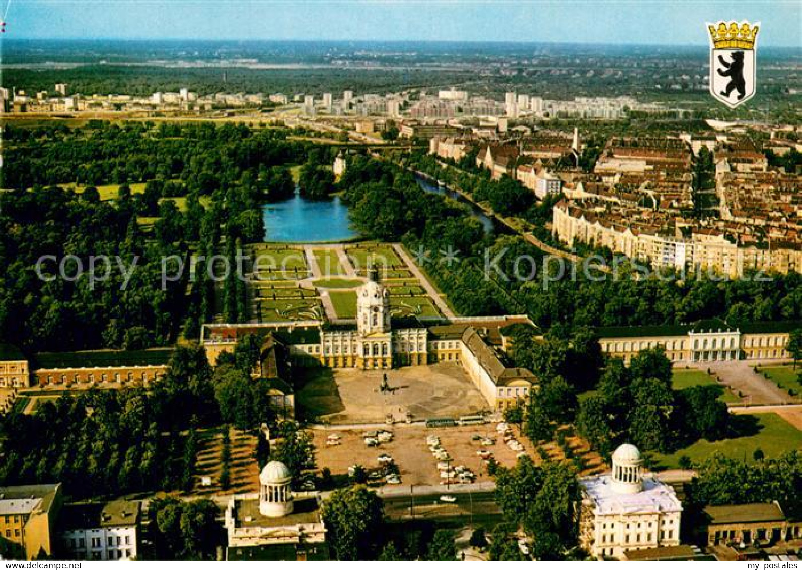 72935654 Berlin Charlottenburger Schloss Fliegeraufnahme Berlin - Andere & Zonder Classificatie