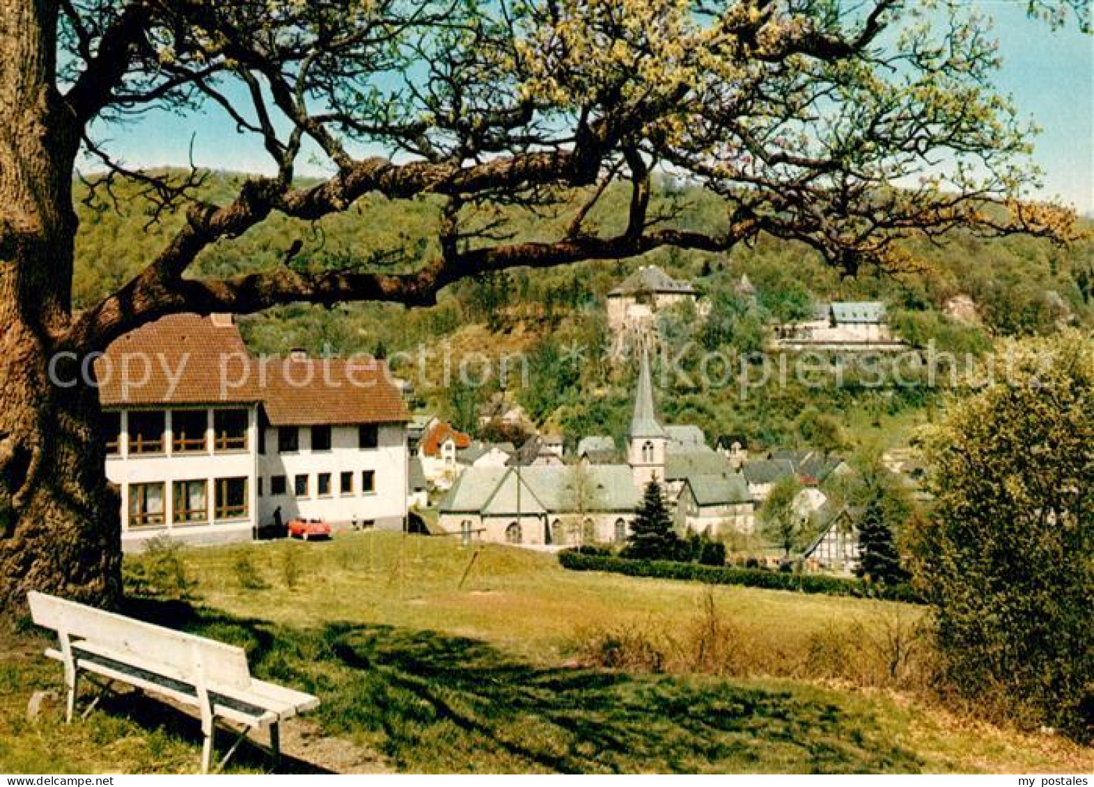 72935642 Bilstein Sauerland Teilansicht Luftkurort Mit Kirche Lennestadt - Other & Unclassified