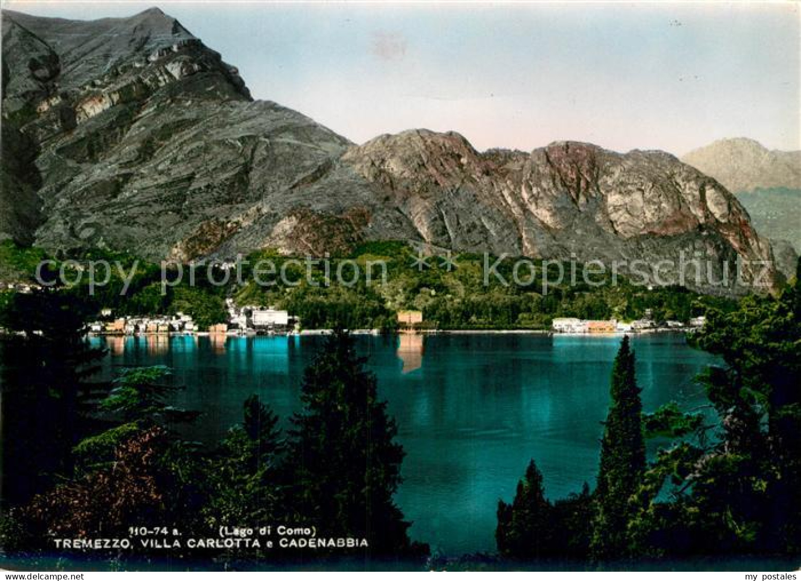 72935602 Tremezzo Lago Di Como Villa Carlotta E Cadenabbia Comer See Alpen Treme - Other & Unclassified