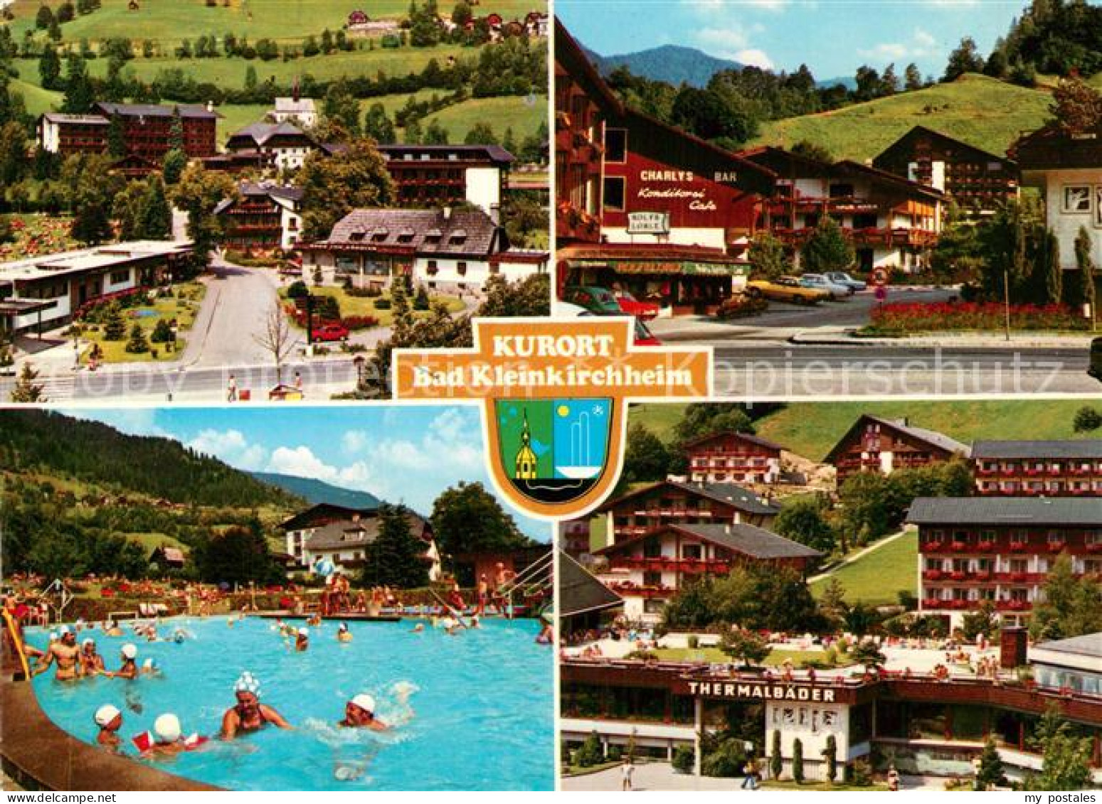 72935579 Bad Kleinkirchheim Kaernten Teilansichten Kurort Freibad Thermalbad Kle - Andere & Zonder Classificatie