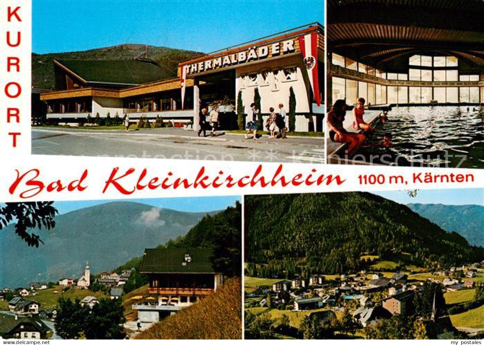 72935578 Bad Kleinkirchheim Kaernten Teilansichten Kurort Thermalbad Hallenbad A - Autres & Non Classés