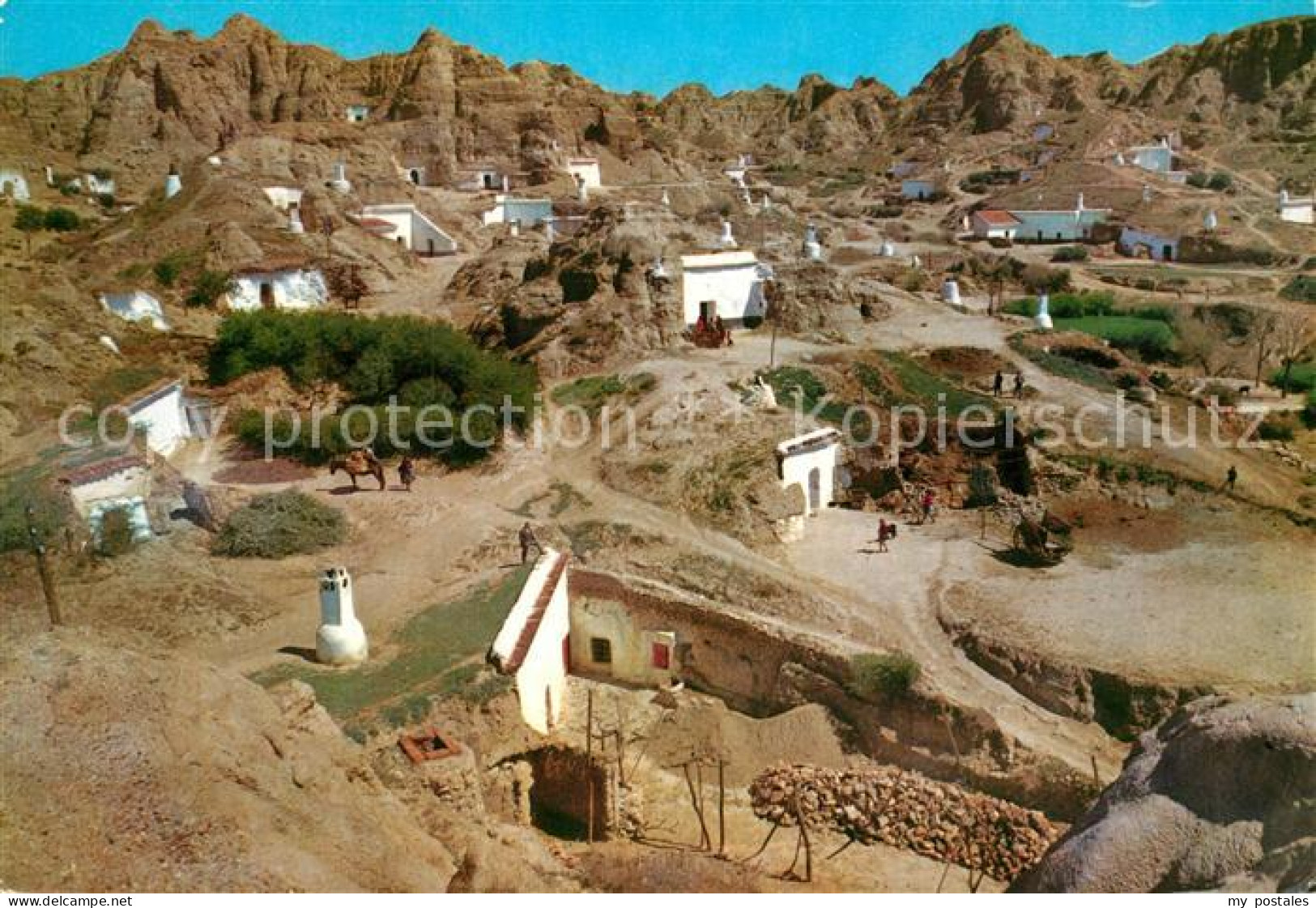 72935571 Granada Andalucia Barrio De Cuevas Viertel Der Hoehlen Granada Andaluci - Andere & Zonder Classificatie