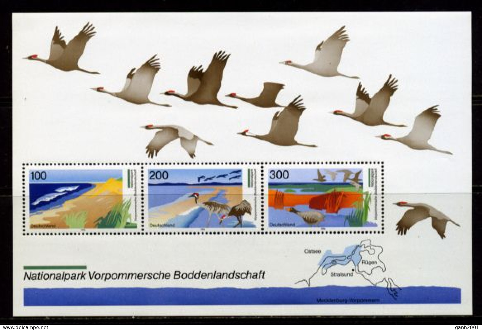 Germany 1996 Alemania / National Parks Nature MNH Parques Nacionales Naturaleza / 2970  27-20 - Milieubescherming & Klimaat