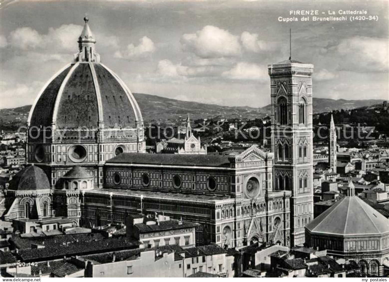 72935530 Firenze Florenz La Cattedrale Cupola Del Brunelleschi  - Sonstige & Ohne Zuordnung