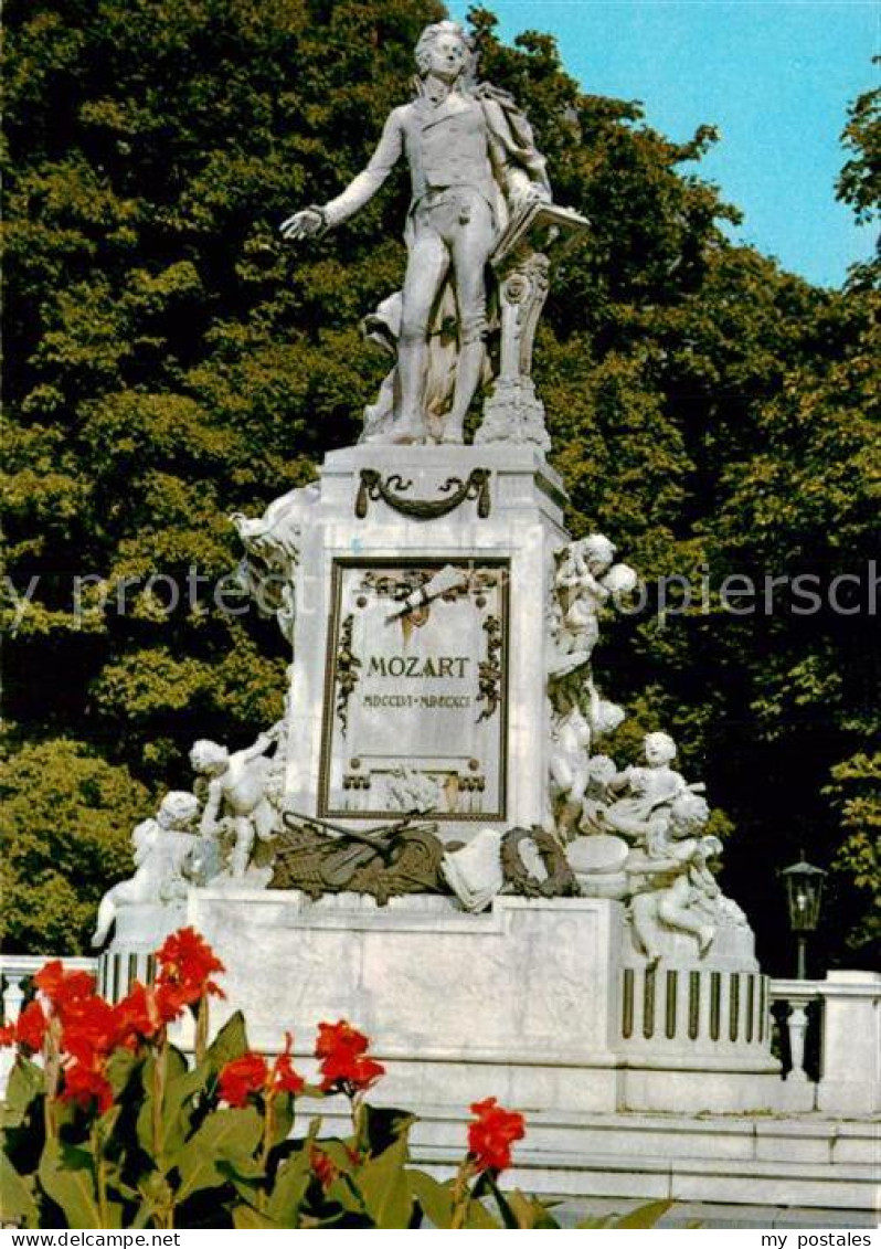 72935482 Wien Mozartdenkmal Im Burggarten Wien - Autres & Non Classés