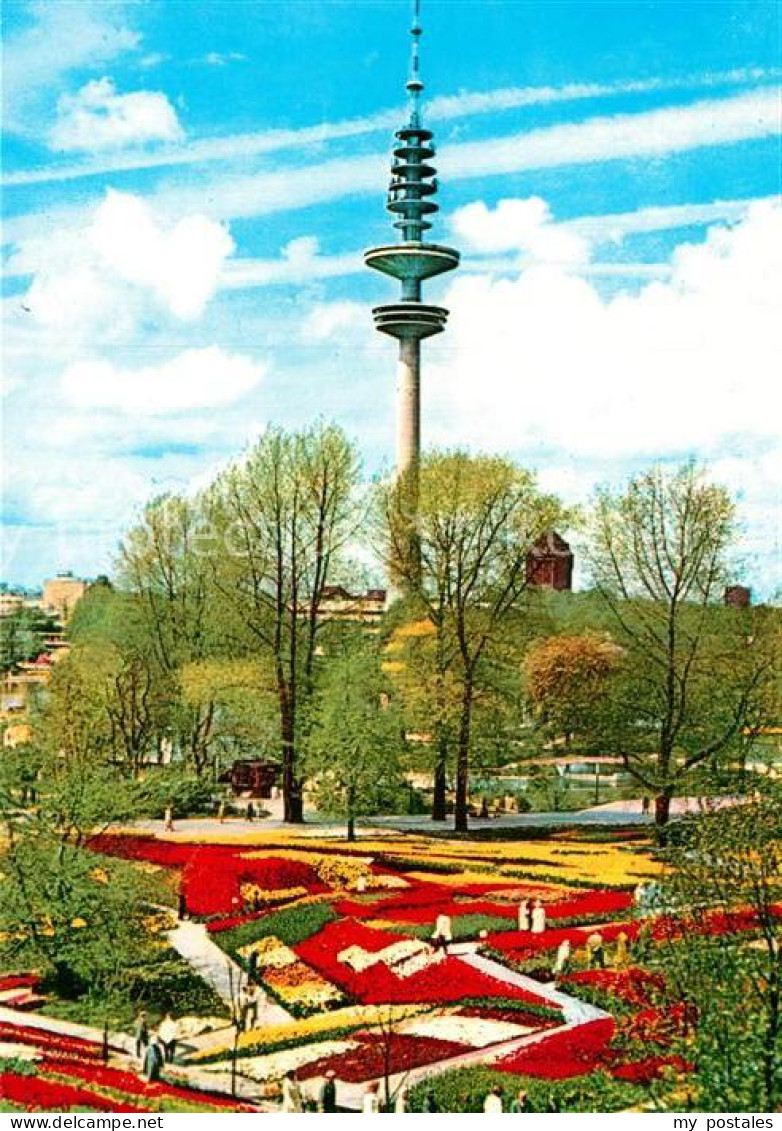 72935472 Hamburg Planten Un Blomen Mit Fernsehturm Hamburg - Andere & Zonder Classificatie