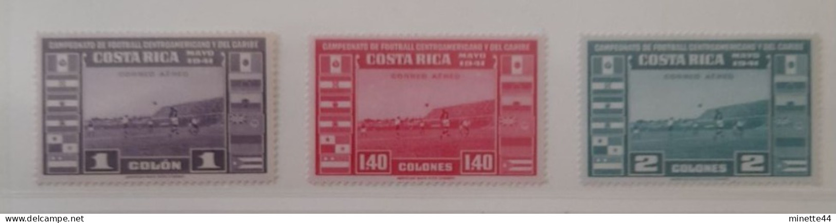 COSTA RICA  1941 MNH**  FOOTBALL FUSSBALL SOCCER CALCIO VOETBAL FUTBOL FUTEBOL FOOT FOTBAL - Neufs