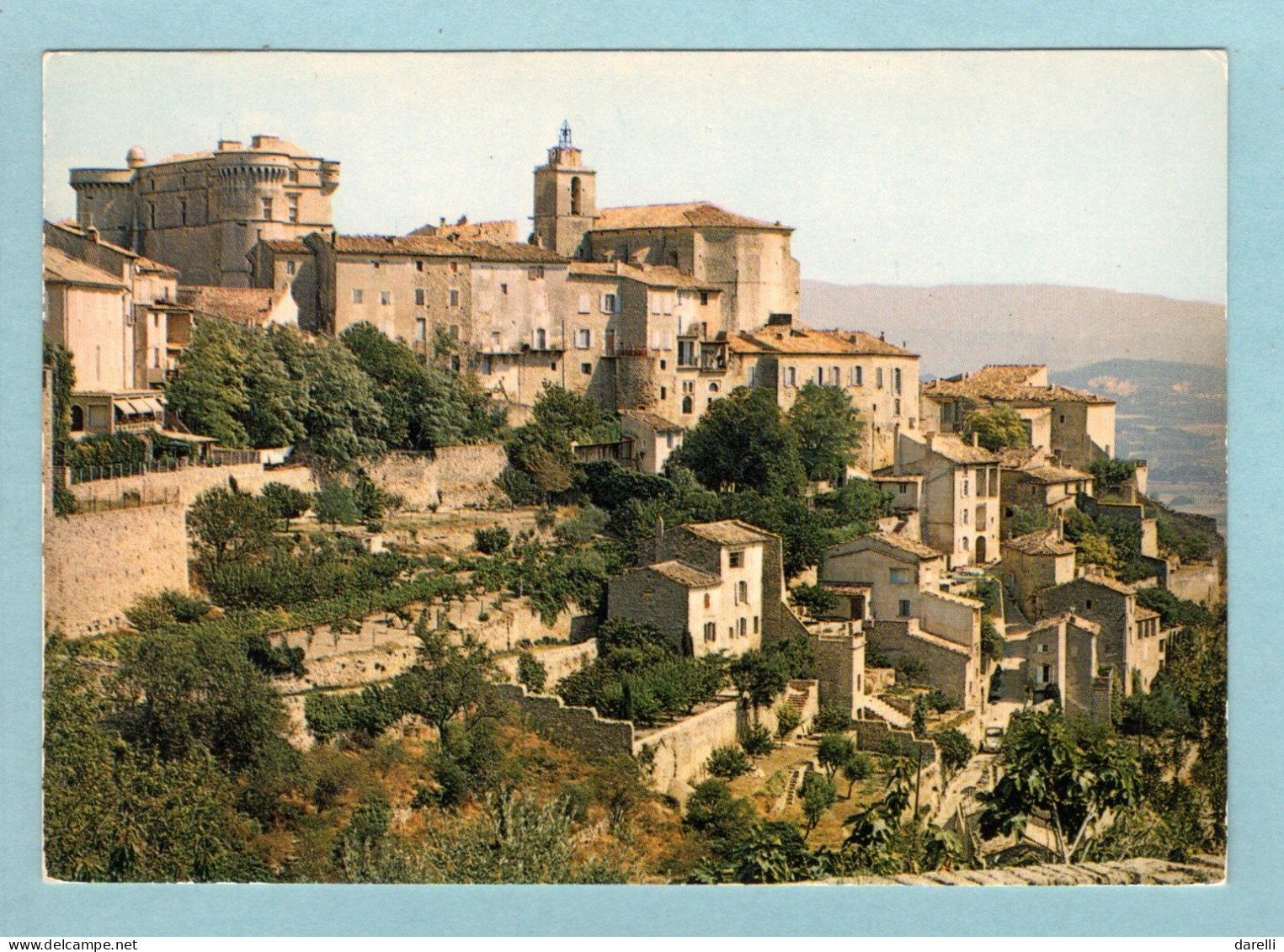 CP 84 - Gordes - Vue Générale De La Ville - Son Clocher - Son Château Renaissance - Gordes