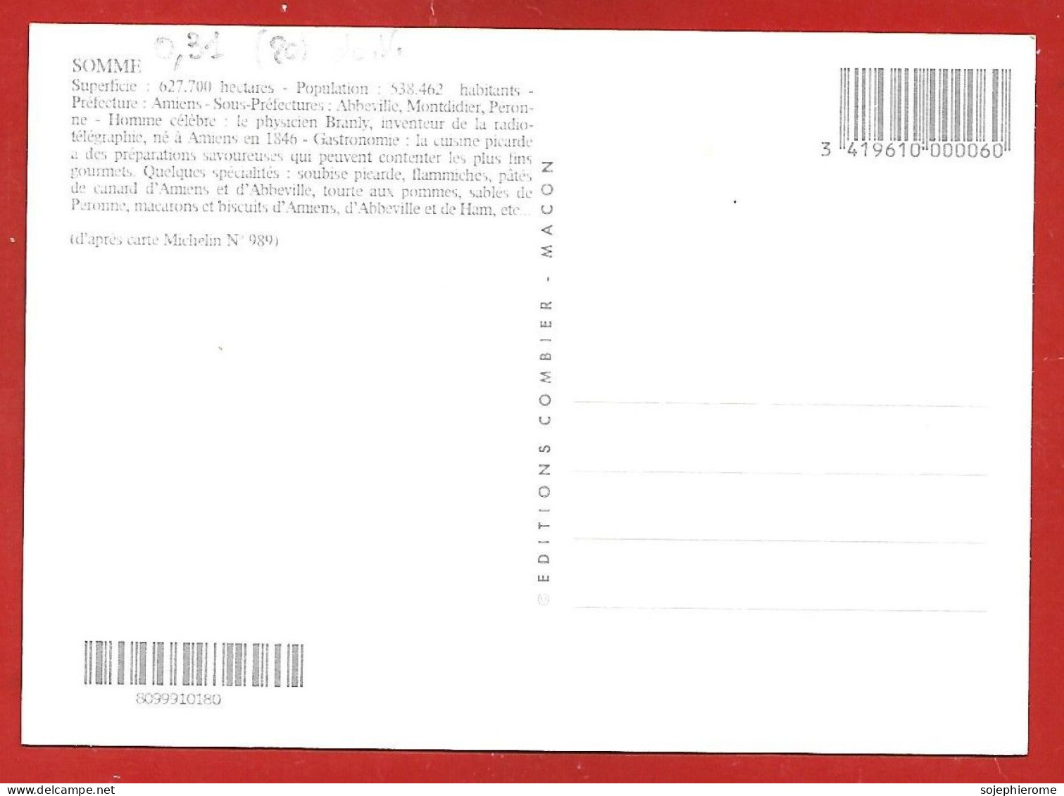 Cayeux Mers-les-Bains Fort-Mahon Doullens St-Valery Ault-Onival Abbeville Montdidier Moreuil Corbie Le Crotoy Quend (80) - Andere & Zonder Classificatie