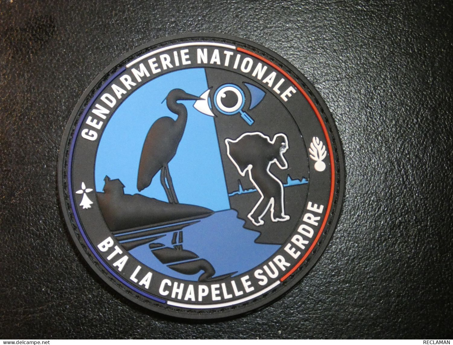 ECUSSON RONDACHE Collection PVC 3D GENDARMERIE BTA LA CHAPELLE SUR ERDRE - Police & Gendarmerie