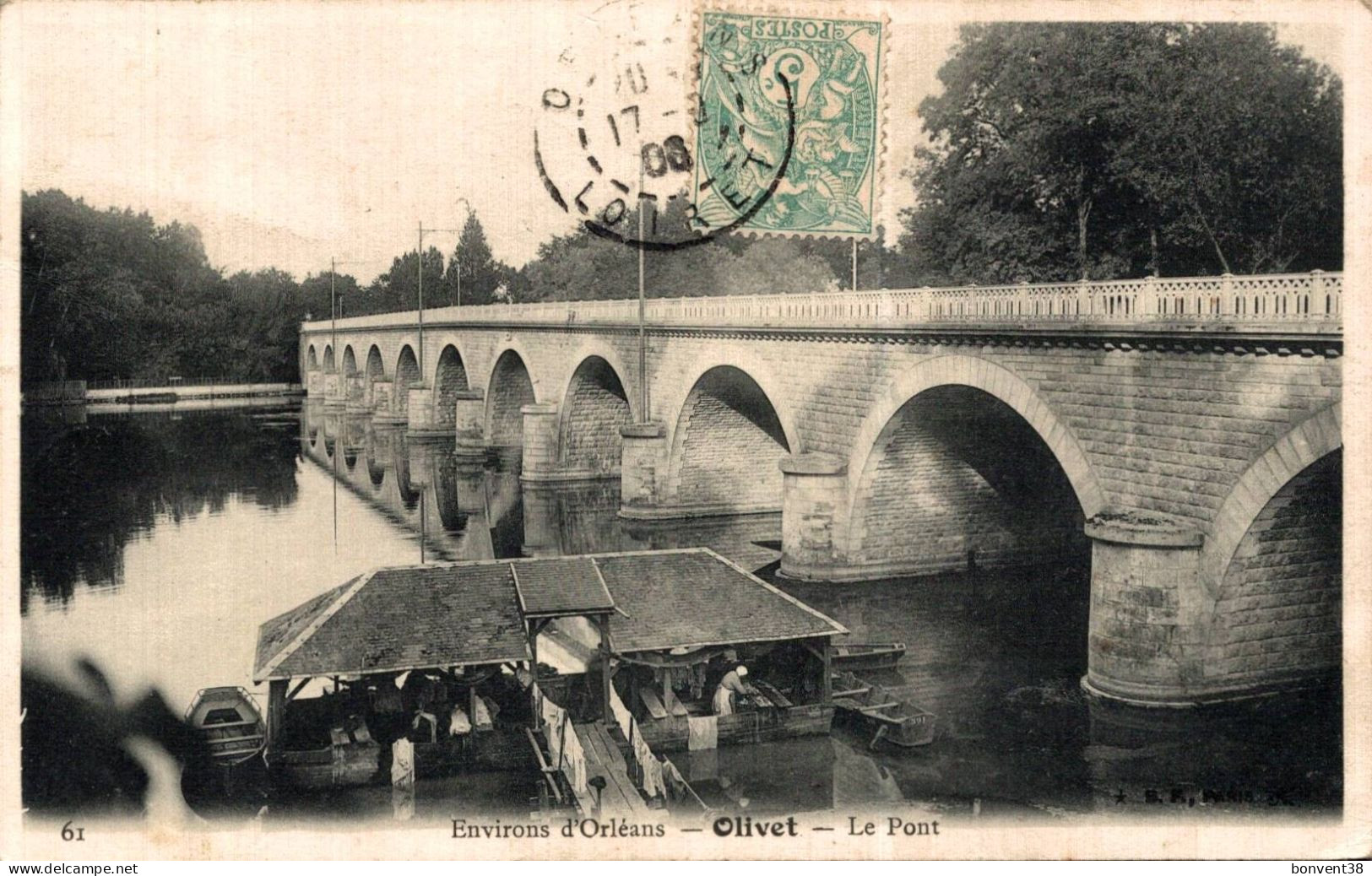 K1105 - OLIVET - D45 - Le Pont - Autres & Non Classés