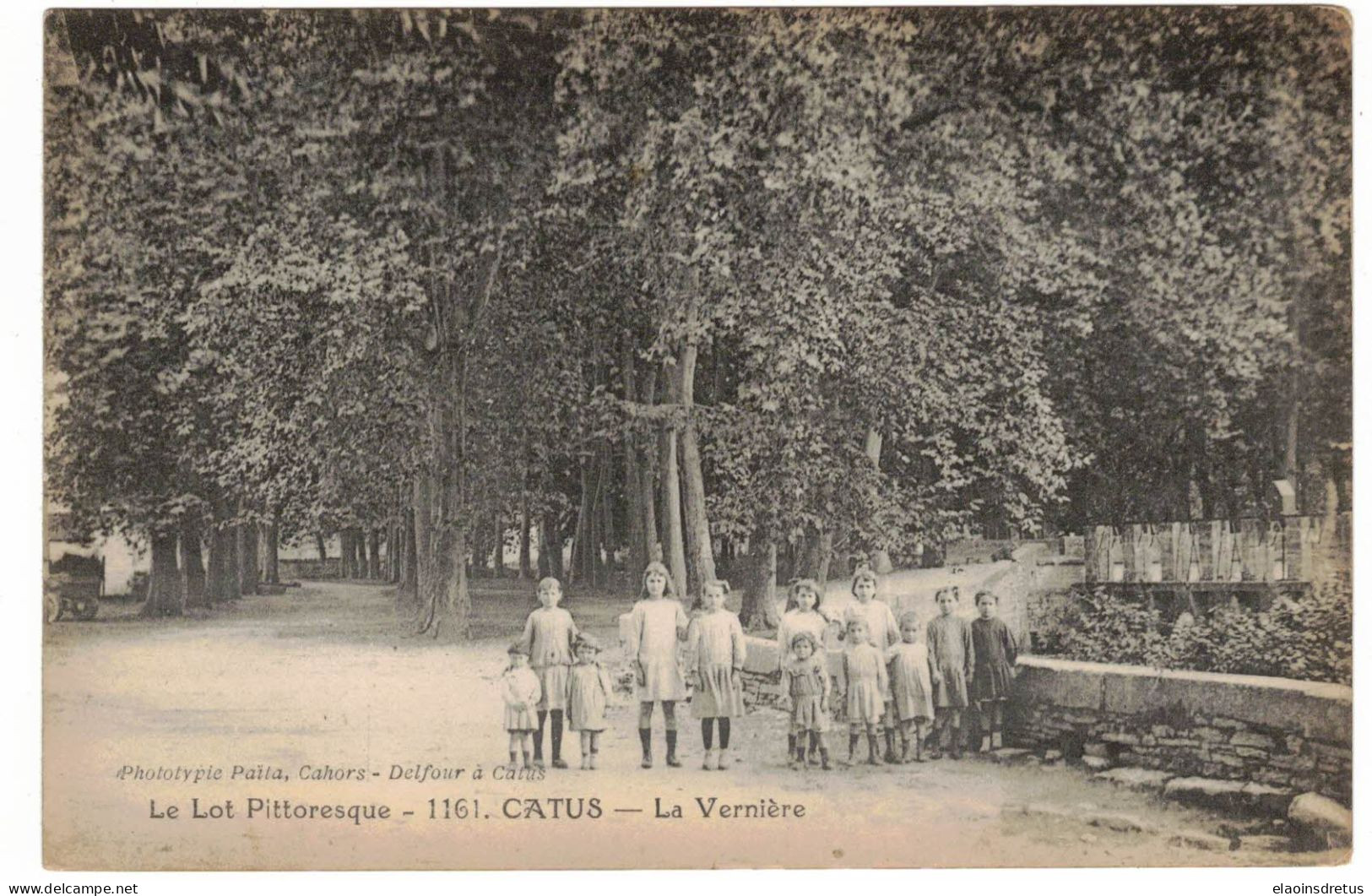 Catus (46) - La Vernière (1928) - A Circulé. - Autres & Non Classés