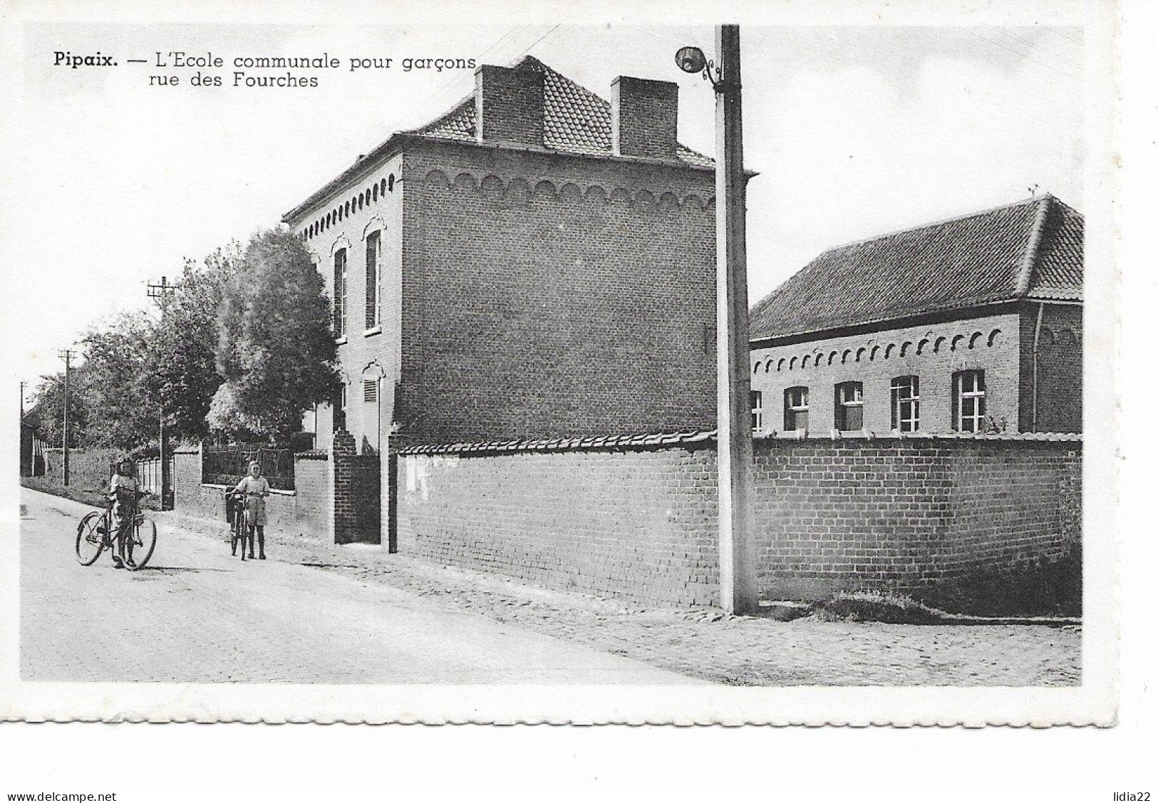 Pipaix (Leuze Hainaut) Ecole Communale Des Garçon Rue Des Fourches - Leuze-en-Hainaut