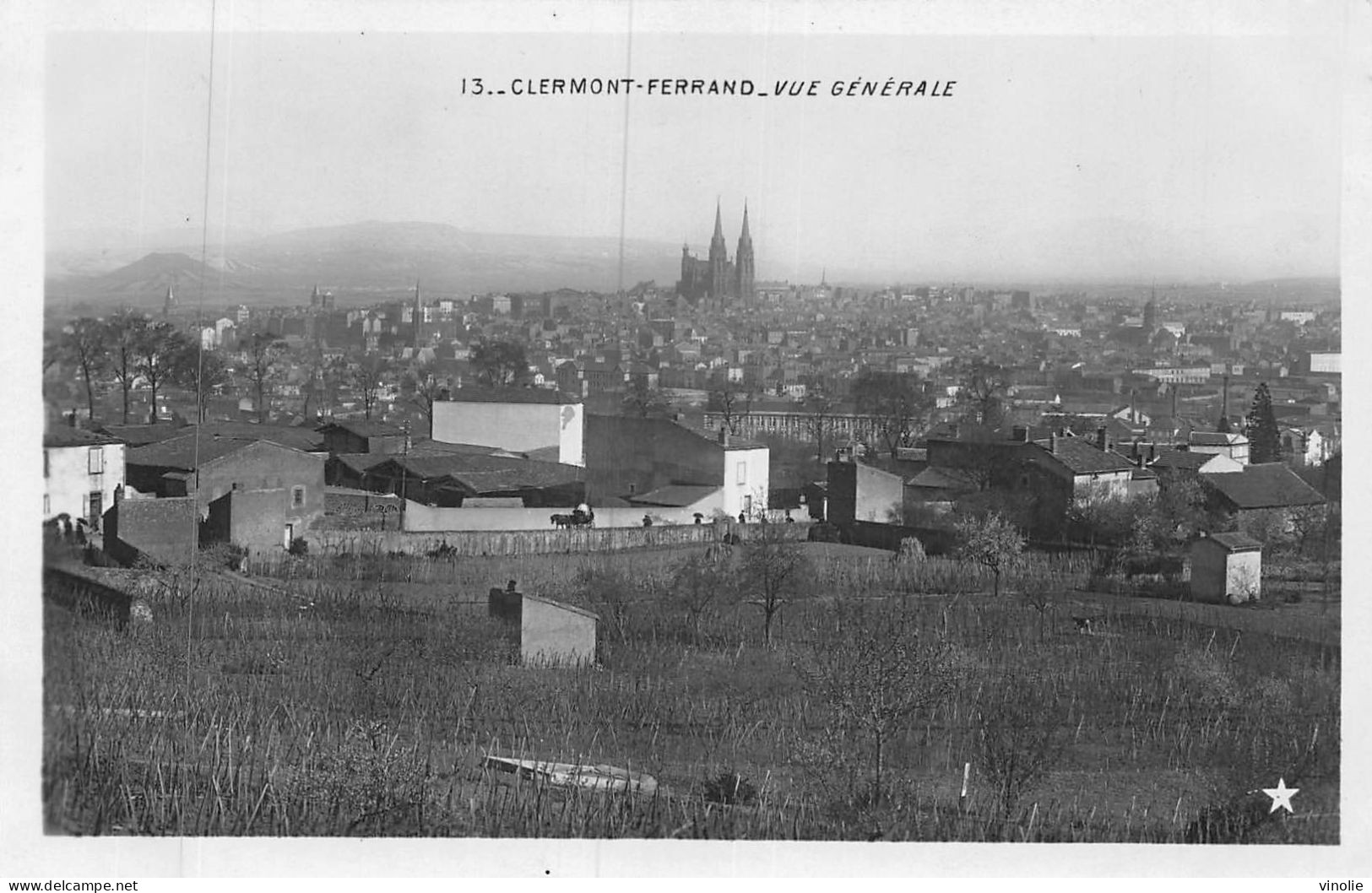 P-24-Mi-Is-1728 : CLERMONT-FERRAND. EDITION MARQUE ETOILE. VUE GENERALE - Clermont Ferrand