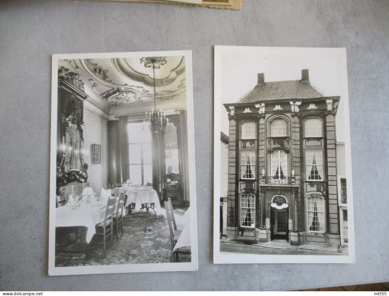 GRAND HOTEL SAINT JORIS ROTISSERIE LE BARON CHASSEE MIDDELBURG LOT 2 CARTES - Hoteles & Restaurantes