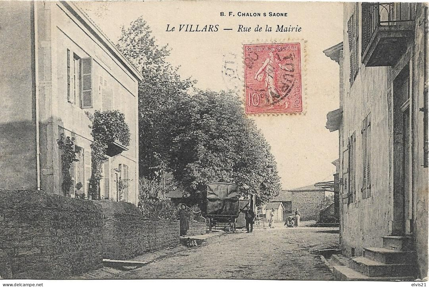 LE VILLARS Rue De La Mairie - Autres & Non Classés