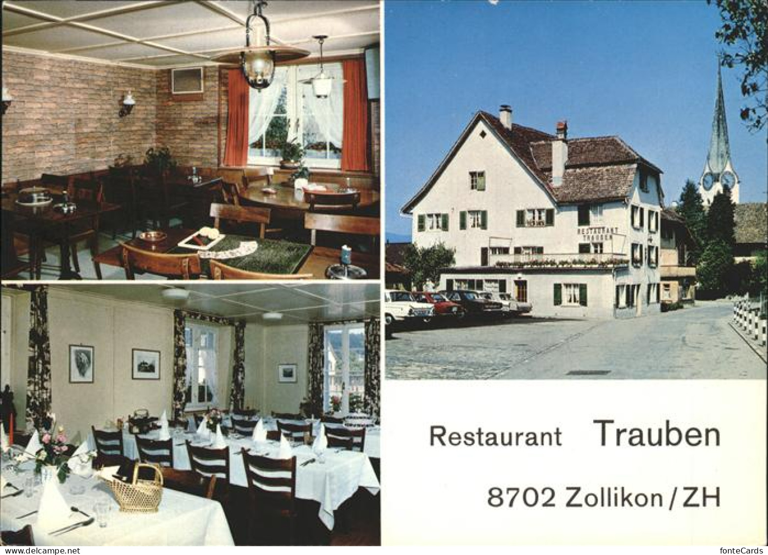 11381533 Zollikon ZH Restaurant Trauben Gastraeume Zollikon ZH - Andere & Zonder Classificatie