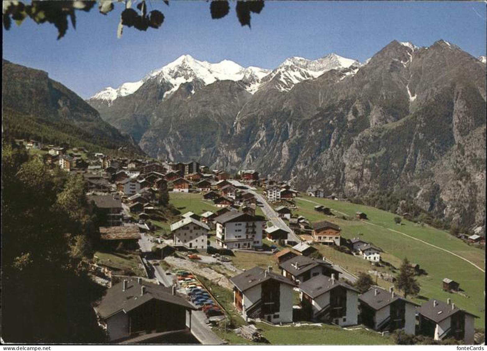 11381527 Graechen VS Panorama Mit Weisshorn Brunegghorn Bishorn Graechen - Other & Unclassified