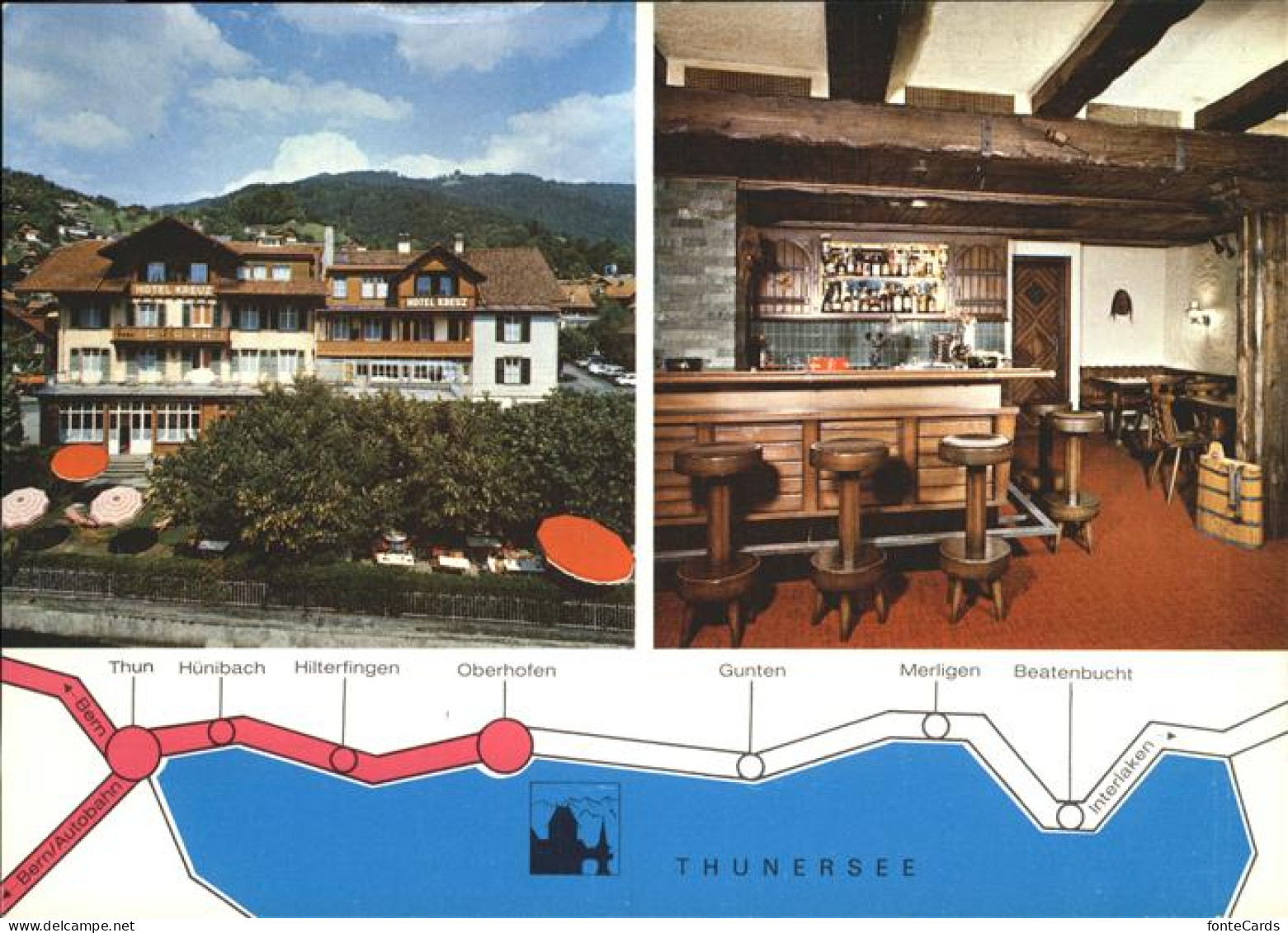 11381522 Oberhofen AG Hotel Kreuz Bar Oberhofen AG - Andere & Zonder Classificatie