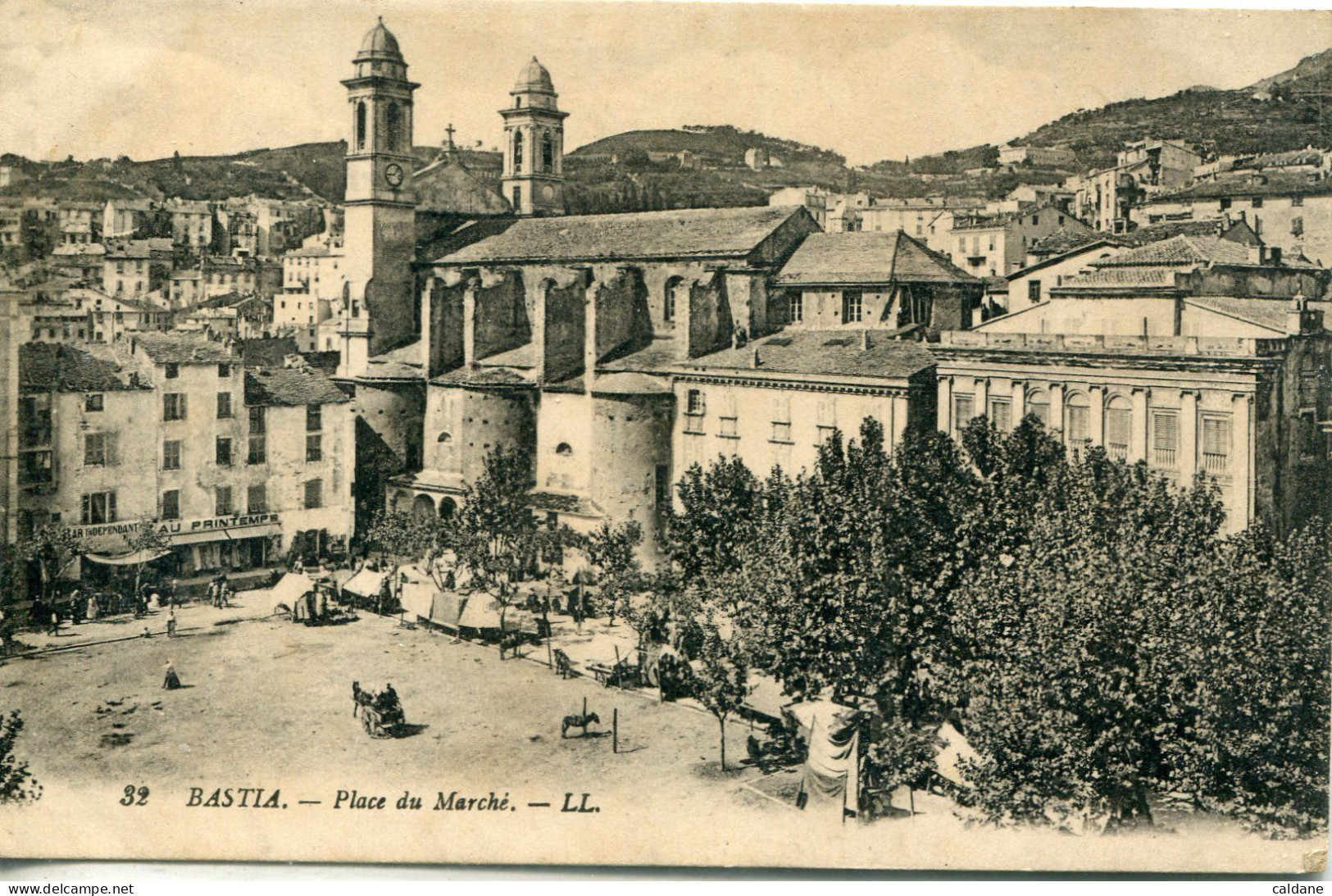 2B-CORSE  - BASTIA -  Place Du Marché - Bastia