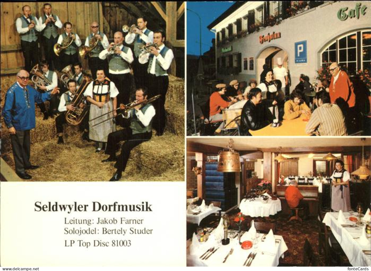 11381518 Embrach Restaurant Frohsinn Seldwyler Dorfmusik Gastraeume Embrach - Andere & Zonder Classificatie