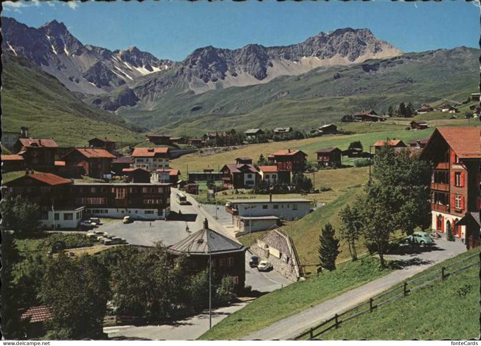 11381497 Arosa GR Panorama Inner Arosa Arosa - Sonstige & Ohne Zuordnung