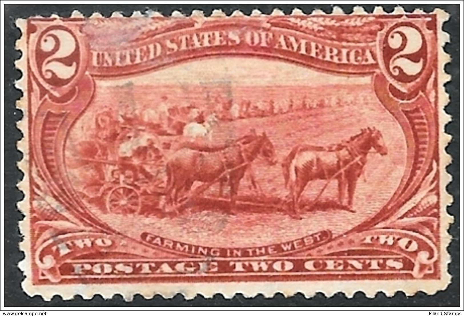 USA 1898 TRANS-MISSISSIPPI EXPO 2 Cent - Used - Oblitérés