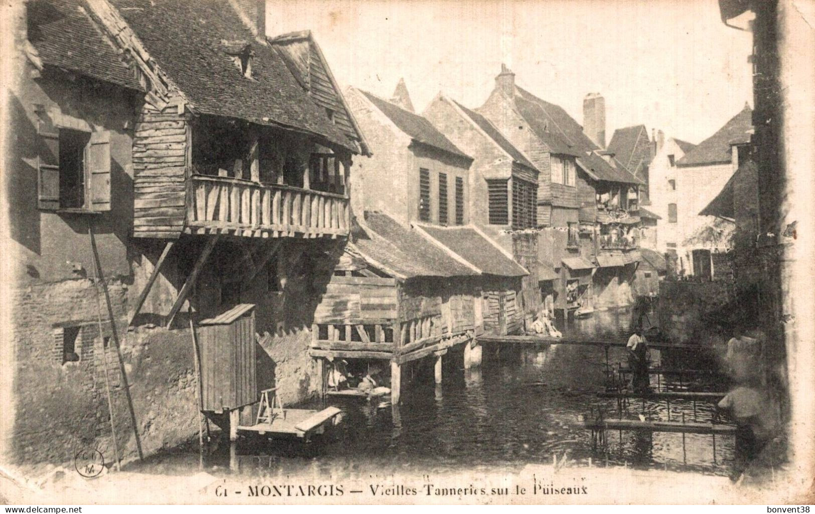 K1105 - MONTARGIS - D45 - Vieilles Tanneries Sur Le Puiseaux - Montargis